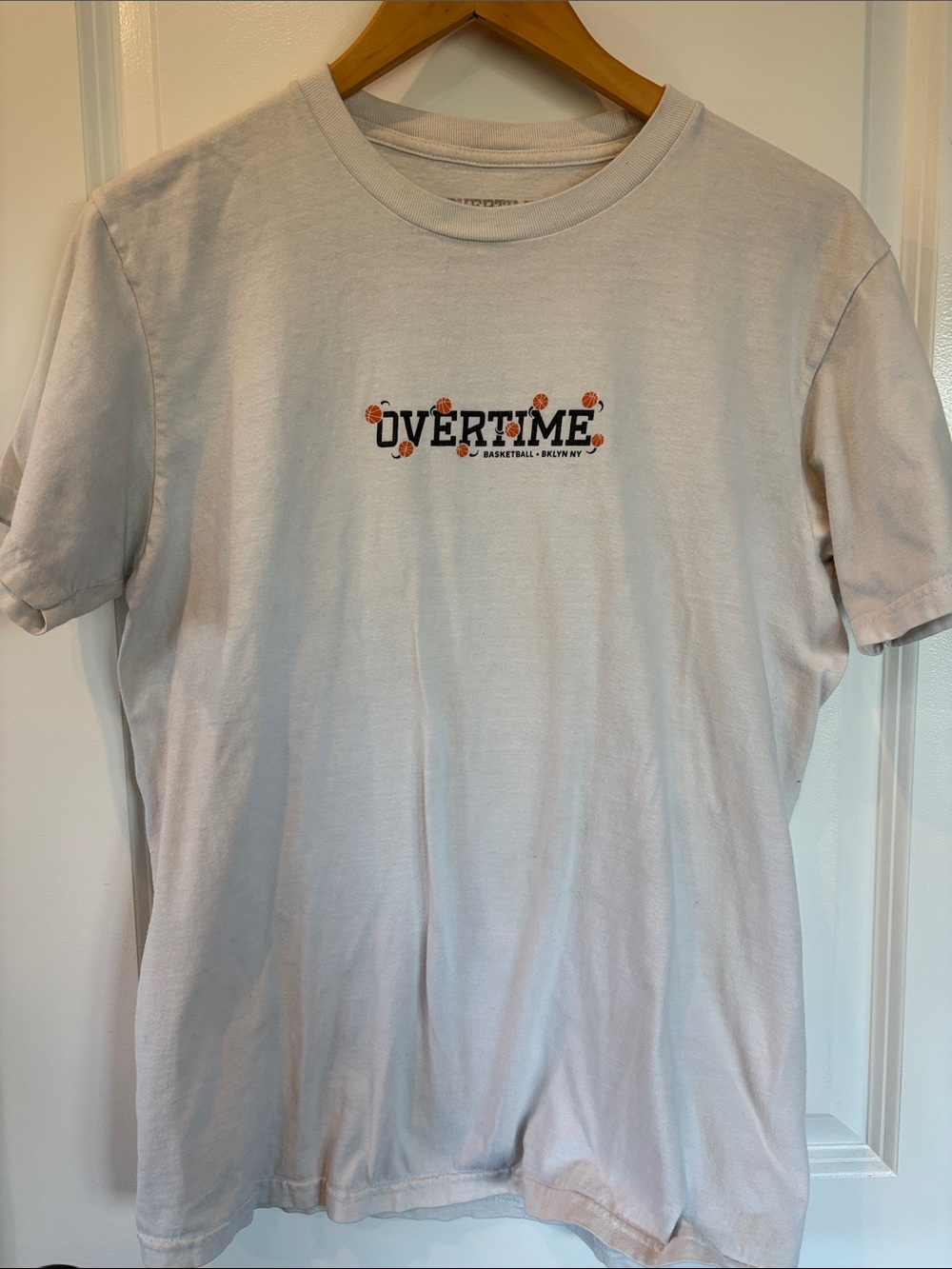 Overtime Men’s Off-White Men's T-Shirt